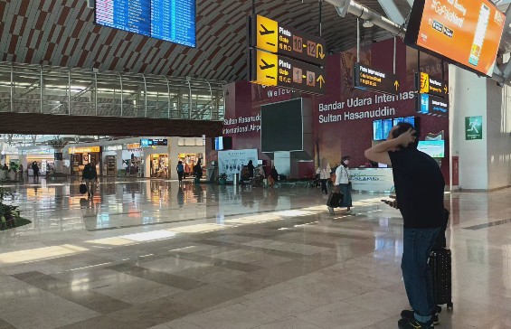 Perubahan Gate Dikeluhkan Calon Penumpang, di Bandara Sultan Hasanuddin