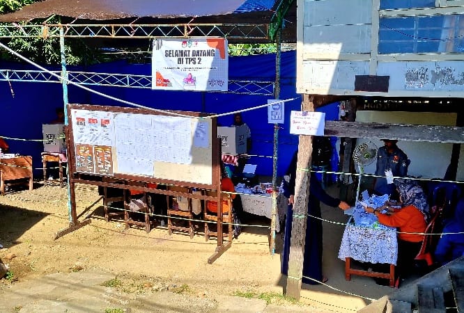 KPU Parepare Selenggarakan PSU di TPS 002