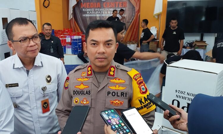 Pengamanan Pilkada, Polres Maros Turunkan 286 Petugas