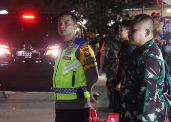 Kapolres dan Dandim Pimpin Pengamanan Doa dan Dzikir Cabup-Cawabup Maros