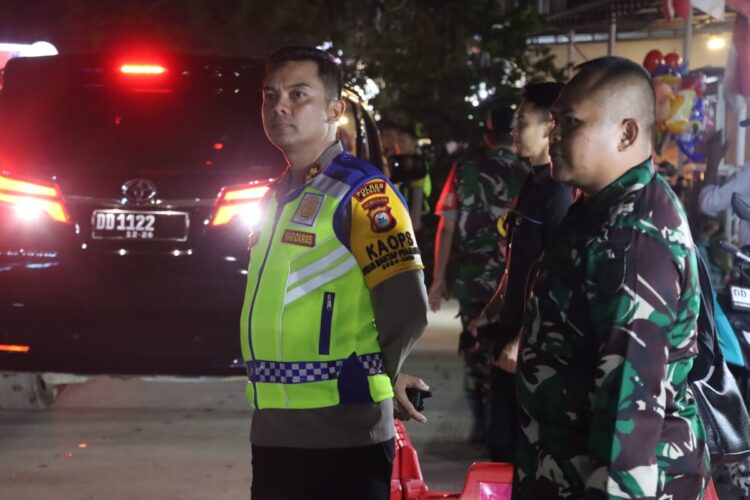 Kapolres dan Dandim Pimpin Pengamanan Doa dan Dzikir Cabup-Cawabup Maros