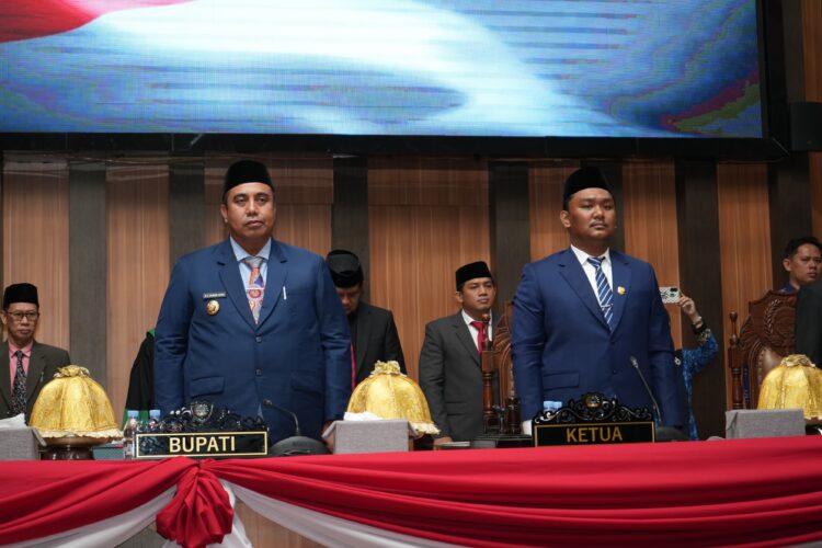 Pemerintah Kabupaten Maros Serahkan Tiga Ranperda ke DPRD