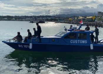 Jelang Natal Dan Tahun Baru, Bea Cukai Parepare Laksanakan Patroli Laut Bersama