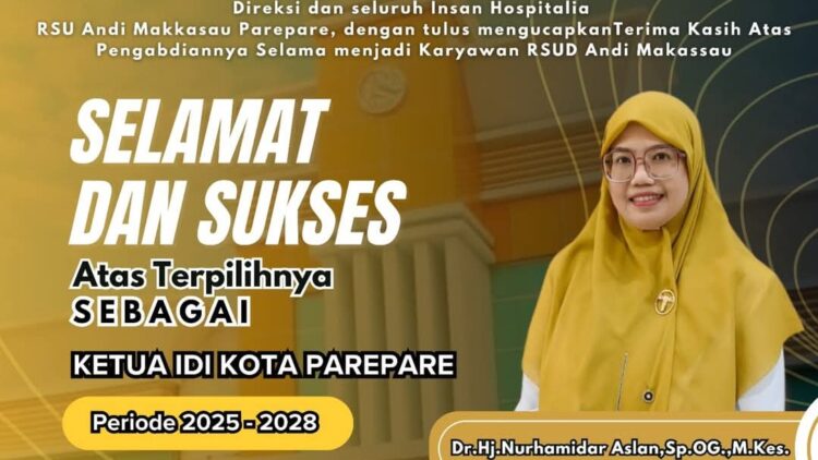 Manajemen RSUD Andi Makkasau Ucapkan Selamat kepada Ketua IDI Parepare Terpilih