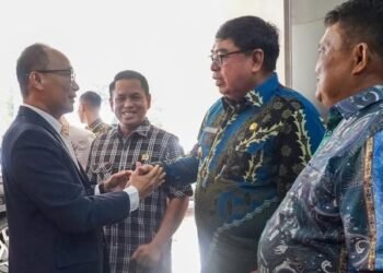 Pj. Wali Kota Parepare Hadiri Sertijab Gubernur Sulawesi Selatan