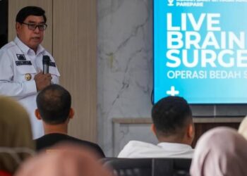 Pj Wali Kota Parepare Puji Layanan Bedah Saraf RS Hasri Ainun Habibie