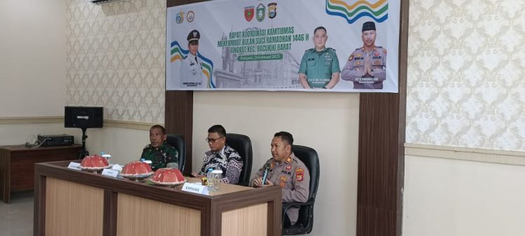 Kecamatan Bacukiki Barat Gelar Rapat Koordinasi Bahas Ketentraman dan Ketertiban menjelang Bulan Suci Ramadhan