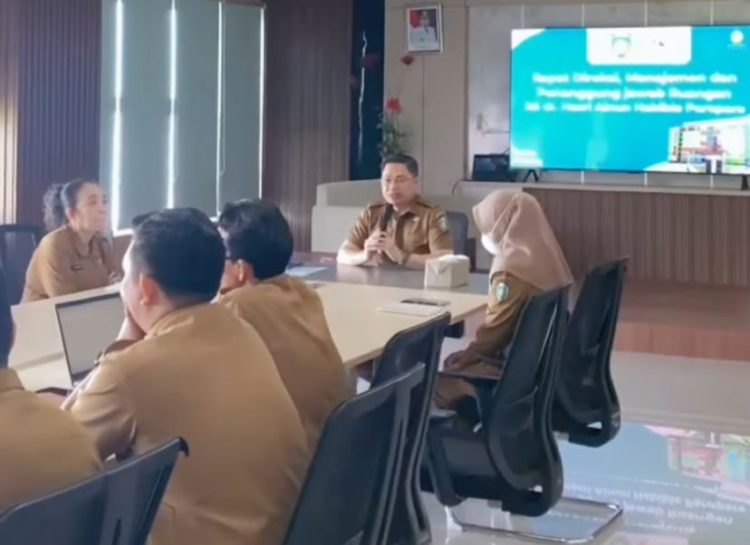 Tingkatkan Kualitas Pelayanan Kesehatan, Manajemen RS dr. Hasri Ainun Habibie Gelar Rapat
