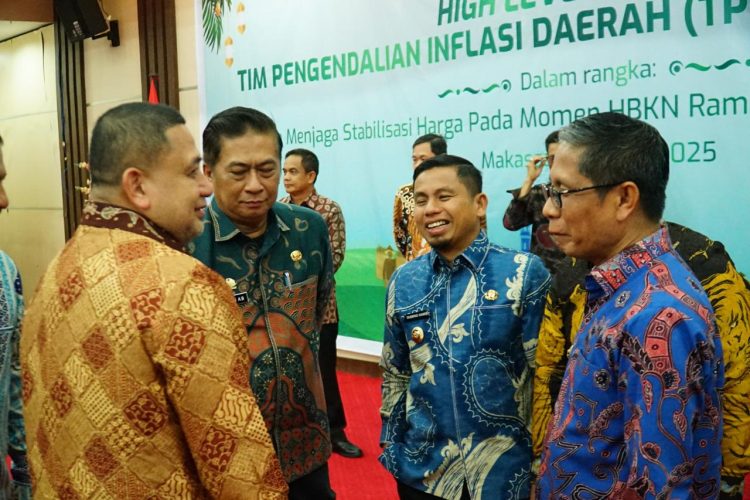Wali Kota Parepare Hadiri High Level Meeting TPID di Kantor Gubernur Sulsel