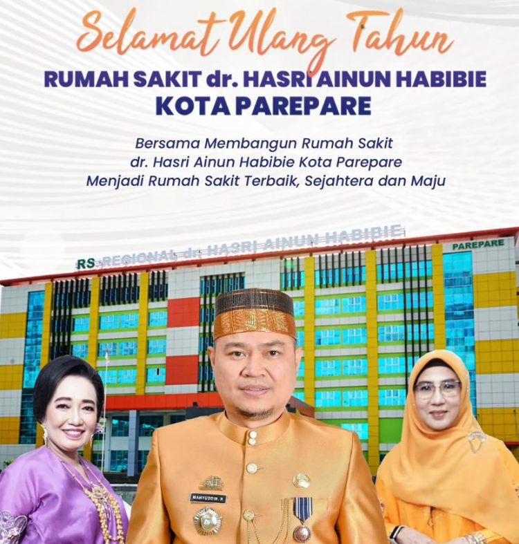 RS dr. Hasri Ainun Habibie Parepare Rayakan Ulang Tahun ke-5, Tegaskan Komitmen Terhadap Pelayanan Terbaik