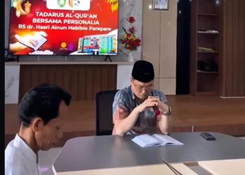 RS dr. Hasri Ainun Habibie Parepare Gelar Tadarus Al-Qur’an Bersama di Bulan Ramadan
