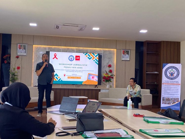 Cegah Stigma Diskriminasi, YPKT dan AHF Gelar Pelatihan Jurnalis Peduli HIV/AIDS