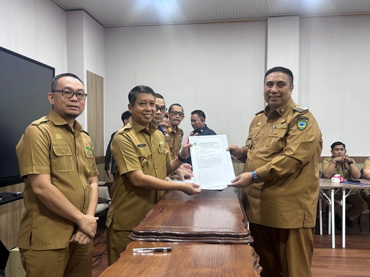 Kepala OPD Tandatangani Perjanjian Kinerja Tahun 2025