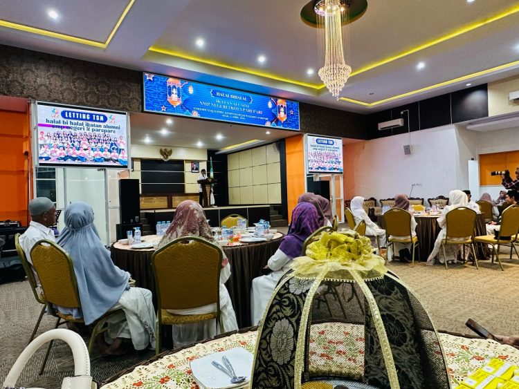 Halal Bihalal, Wali Kota TSM Ajak Alumni SMP 2 Parepare Ikut Berkontribusi Majukan Parepare