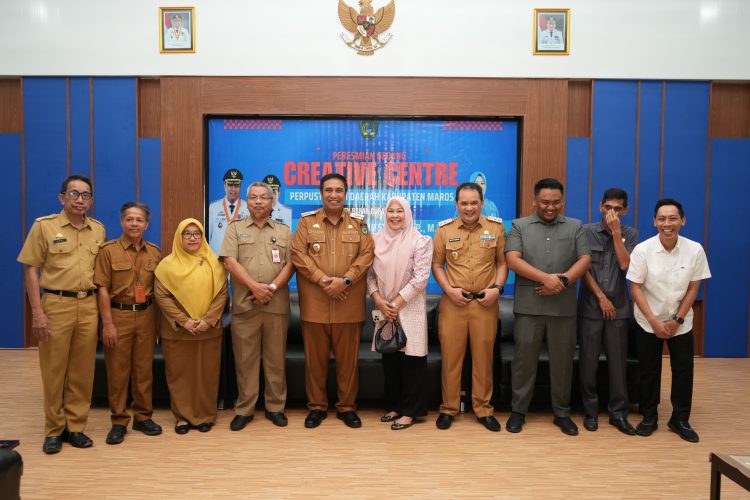 Bupati Maros Resmikan Gedung Creative Center
