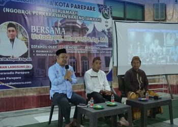 Masjid Raya Parepare Gelar “Ngopi Berjamaah” Bahas Pelayanan Sosial Air Bersih