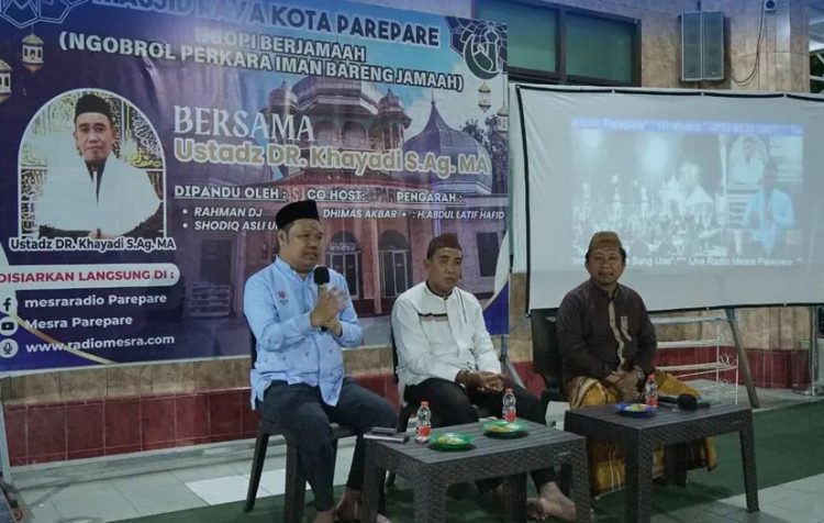 Masjid Raya Parepare Gelar “Ngopi Berjamaah” Bahas Pelayanan Sosial Air Bersih