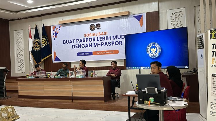 Kanim Parepare Gelar Sosialisasi Aplikasi M-Paspor di Kabupaten Wajo