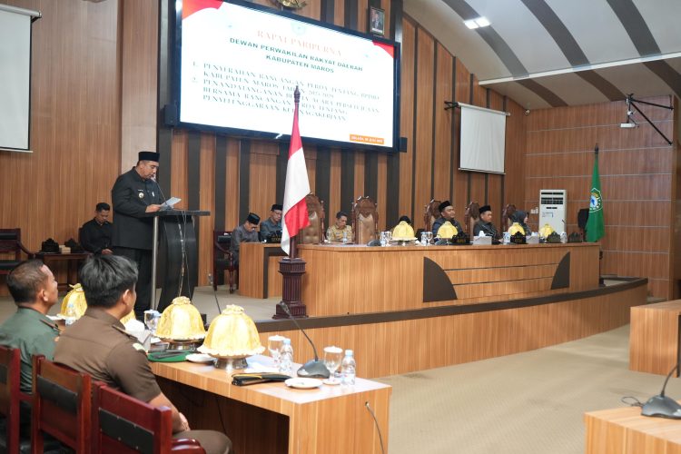 Bupati Maros Paparkan Visi Pembangunan 2025–2029 di Rapat Paripurna DPRD