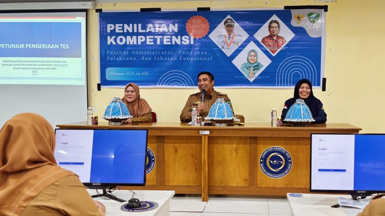 1.022 ASN Di Maros Ikuti Ujian Kompetensi
