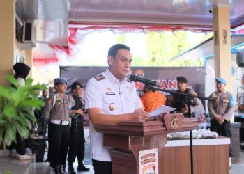 Pemusnahan Terbuka 20 Kg Sabu di Mapolres Parepare Dapat Apresiasi Wakil Wali Kota Hermanto