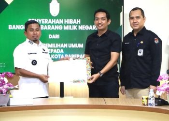 Pemkot Parepare Terima Hibah Bangunan Bekas Kantor KPU