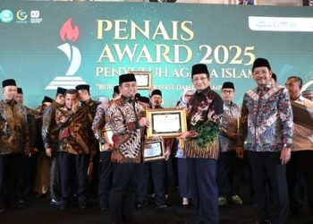 Wali Kota Parepare Tasming Hamid Raih Penghargaan PENAIS Award 2025 dari Kementerian Agama