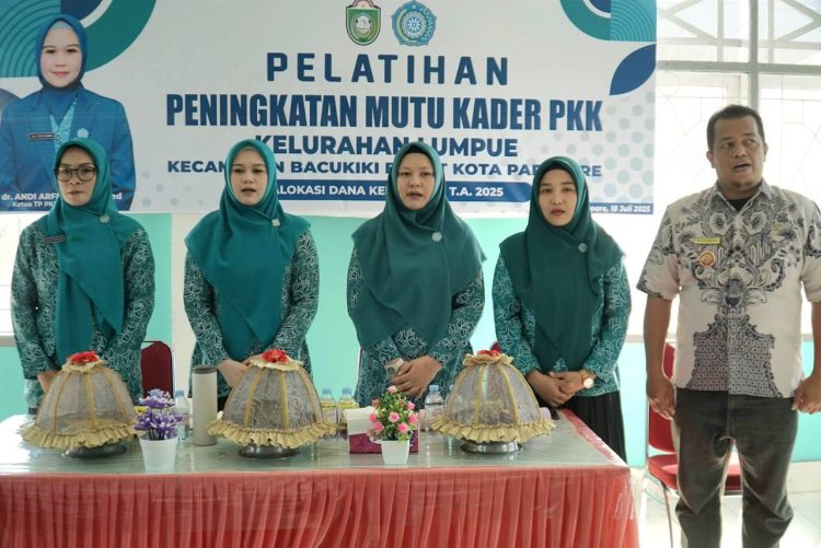 Ketua TP PKK Parepare Dorong Peningkatan Mutu Kader Melalui Pelatihan di Lumpue