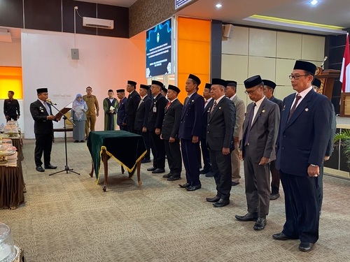 Pemkot Parepare Lantik Pejabat Baru, Tasming Hamid Tekankan Pelayanan dan Integritas