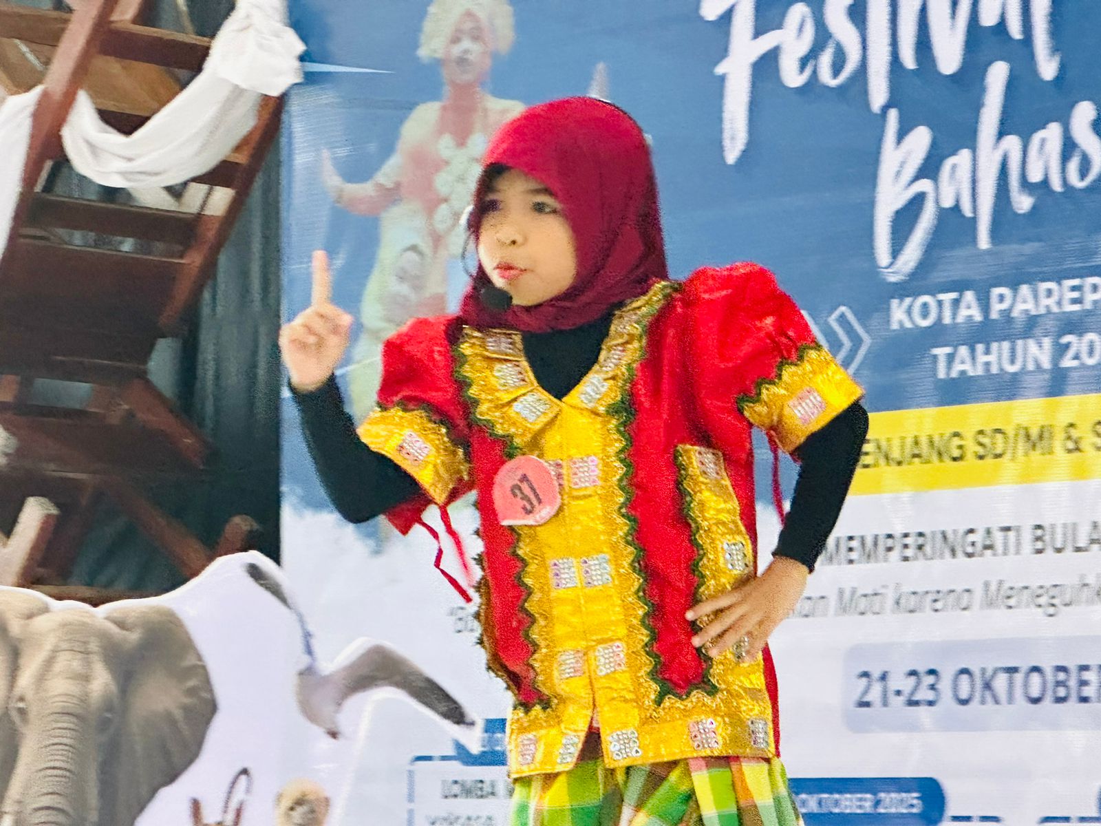 Semarak Bulan Bahasa, Peserta FTBI Parepare 2025 Melonjak Hampir Dua Kali Lipat