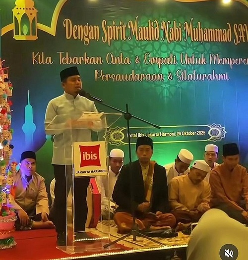 Tasming Hamid Peringati Maulid Nabi Bersama IKM di Jakarta, Ajak Perkuat Silaturahmi dan Persaudaraan