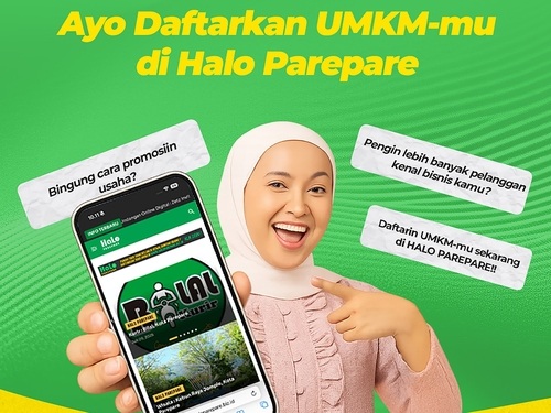 Bro Yusran Dorong UMKM Parepare Go Digital Lewat Website Halo Parepare
