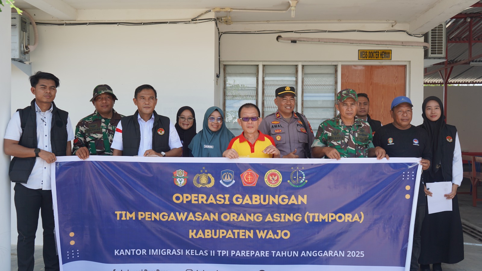 Imigrasi Parepare Gelar Opsgab di Wajo
