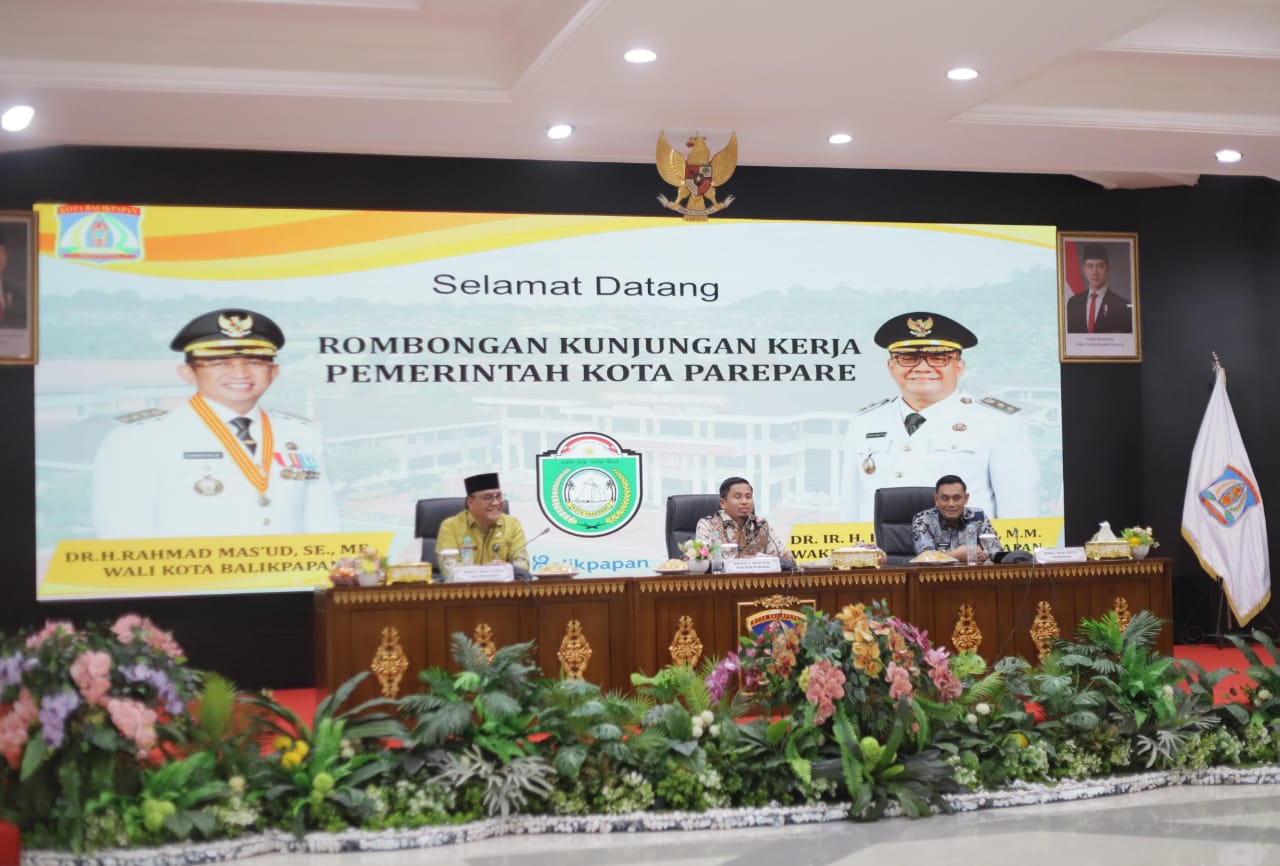 Wali Kota Parepare Kunjungan Kerja ke Balikpapan, Bahas Pengembangan Ekonomi Daerah
