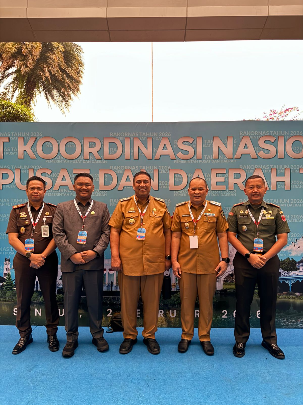 Bupati Dan Forkopimda Ikuti Rakor Pemerintah Pusat