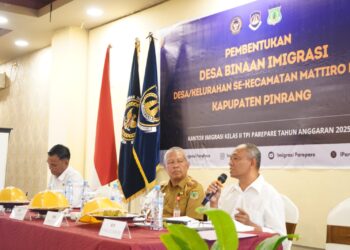 Cegah TPPO Imigrasi Parepare Bentuk 12 Desa Binaan